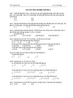 trăc nghiệm toán 11