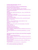 Window và các lỗi thường gặp phần 10 ppsx