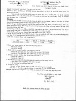 Đề thi Kế Toán quản trị số 4 pps