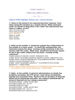 200 câu hỏi thi trắc nghiệm về công nghệ thông tin - phần 11 pdf