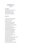 GIA HUẤN CA (Nguyễn Trãi) pptx