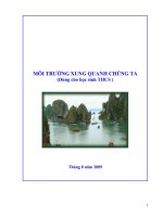Môi trường xung quanh chúng ta