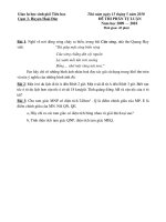 Đề giao lưu HSG lớp 5 phần tự luận