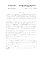 THÔNG TƯ 01/2011/TT-BCT pot