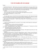 Phân tích : Văn tế nghĩa sĩ Cần Giuộc