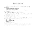 Đề thi tuyển chọn vào lớp 6