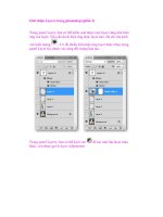 Giới thiệu Layers trong photoshop (phần 3) ppt
