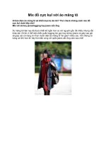 Mix đồ cực kul với áo măng tô pps