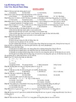 Chủ Đề Este ( Cơ Bản - Nâng Cao)