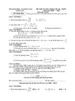 đề thi vào 10 Lào cai 2010 có đáp án