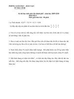 Toán 5: Đề thi HSG TP Trà Vinh NH 2009-2010