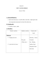 Period 46 - UNIT 7: SAVING ENERGY - Lesson 5 ppsx