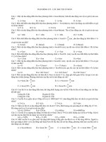 Dao động cơ và bài tập cơ bản