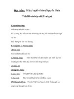 Đọc thêm: Mấy ý nghĩ về thơ (Nguyễn Đình Thi),Đô-xtoi-ép-xki(Xvai-gơ) docx