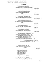 tuyển tập câu đố cho bé yêu