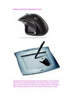 Những mẹo nhỏ để sử dụng chuột an toàn pptx