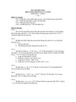 BAI TAP ON DIEN TICH VA DINH LUAT CULONG