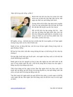 Muốn khử mùi hôi của chai, hũ, lọ phần 2 pdf