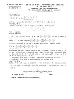 Đề thi học sinh giỏi lớp 10 THPT năm 2010 - 2011 môn toán trường THPT chuyên Vĩnh Phúc potx