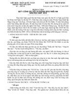 Báo cáo quý 1(2009-2010)