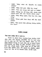 Y Học - Cẩm Nang Phòng Chống AIDS phần 9 ppt