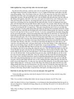 Kinh nghiệm dạy môn văn ở nước ngoài