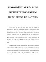 HƯỚNG DẪN TƯỚI RỬA DUNG DỊCH MUỐI TRONG NHIỄM TRÙNG ĐƯỜNG HÔ HẤP TRÊN ppsx