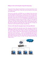 Phòng vệ trước các tấn công bên trong môi trường mạng pdf