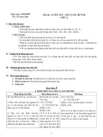 Luyện tập chương 6 lớp 10 tiết 1 (ban tự nhiên)