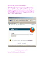 Chuyển giao diện Firefox 4 về Firefox 3 (phần 1) pps