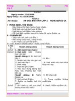 GIÁO ÁN LỚP 2 CẢ NĂM