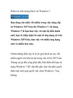 Kiểm tra tính tương thích với Windows 7 pot