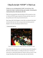 Chuyến du lịch “OTOP” ở Thái Lan pot