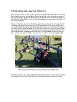 Chinh phục thảo nguyên Mông Cổ potx