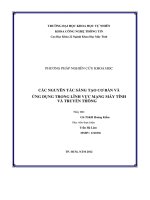 các nguyên tắc sáng tạo cơ bản và ứng dụng trong lĩnh vực mạng máy tính và truyền thông