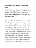 Mua sắm cuối năm: Phân biệt Kingston chính hãng potx