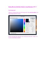 Hướng Dẫn Tạo Chiếc Hộp “Pandora” trong Photoshop (phần 2) potx