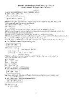 Phương pháp giai hóa hưu cơ