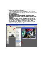 Thủ thuật Photoshop:Hiệu ứng bóng đổ (phần 7) docx