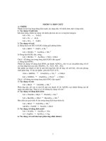 chuyen de ve nhom va hop chat