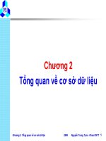 Chương 2 Tổng quan về cơ sở dữ liệuChương 2. Tổng quan về cơ sở dữ docx