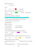 Trắc nghiệm vật lý part 10 potx