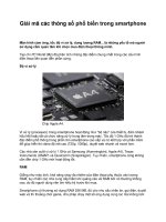 Giải mã các thông số phổ biến trong smartphone doc