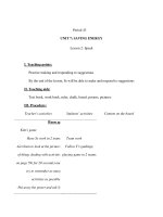 Period 43 - UNIT 7: SAVING ENERGY - Lesson 2 ppt