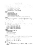 TN tính chất của Sắt