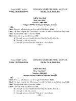 đề thi hkI văn 7-9