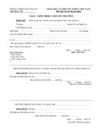 Mau Chuyen truong 2010