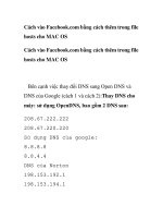 Cách vào Facebook.com bằng cách thêm trong file hosts cho MAC OS doc