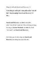 Đăng ký miễn phí Search and Recovery 5.1 pot