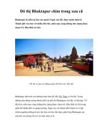 Đô thị Bhaktapur chìm trong xưa cũ potx